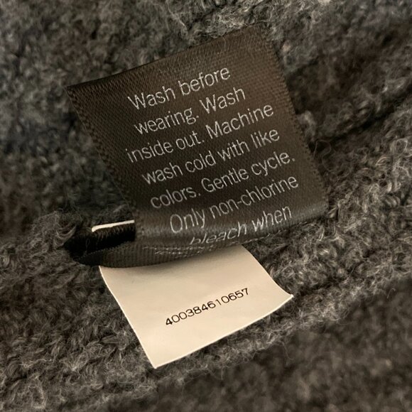 Women's Size M Simply Vera Vera Wang Directional Rib Pullover Sweater Gray NEW - Picture 10 of 16